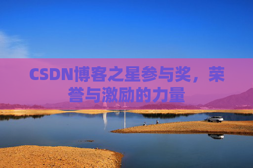 CSDN博客之星参与奖，荣誉与激励的力量